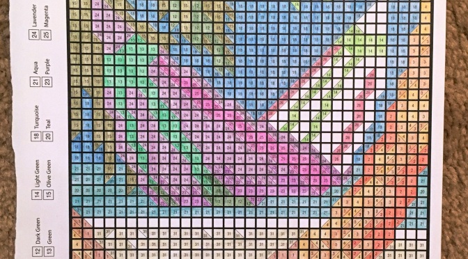 Mystery Mosaics – Brainteaser and Coloring Zen!